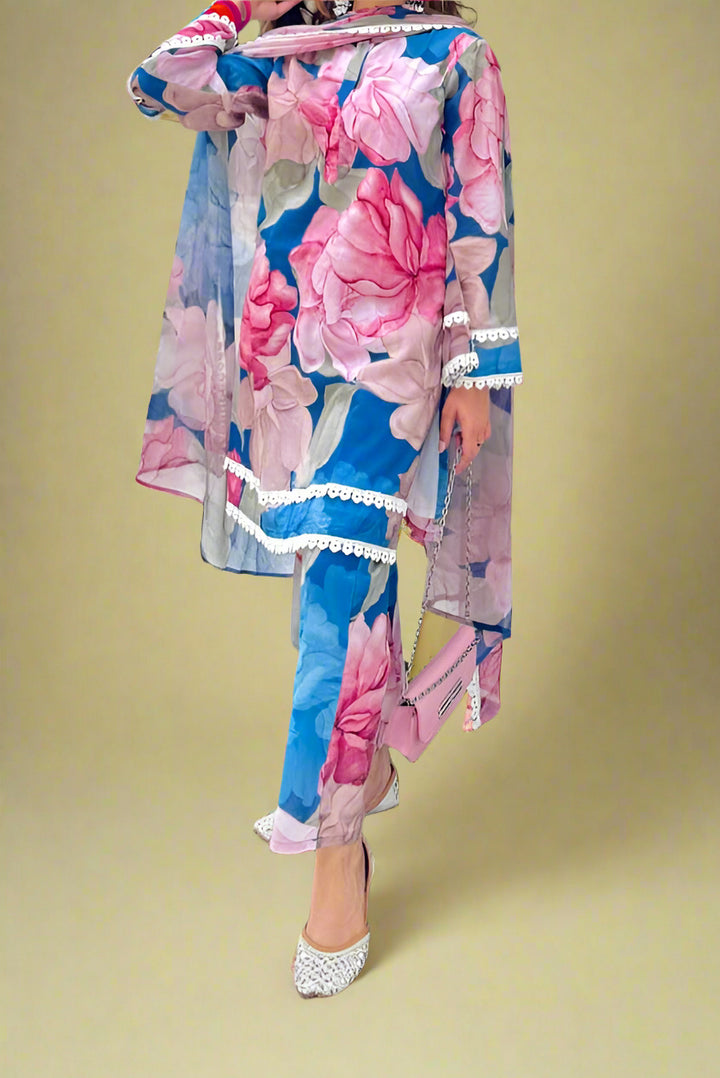 Affection In Colors Cotton Kurti Set