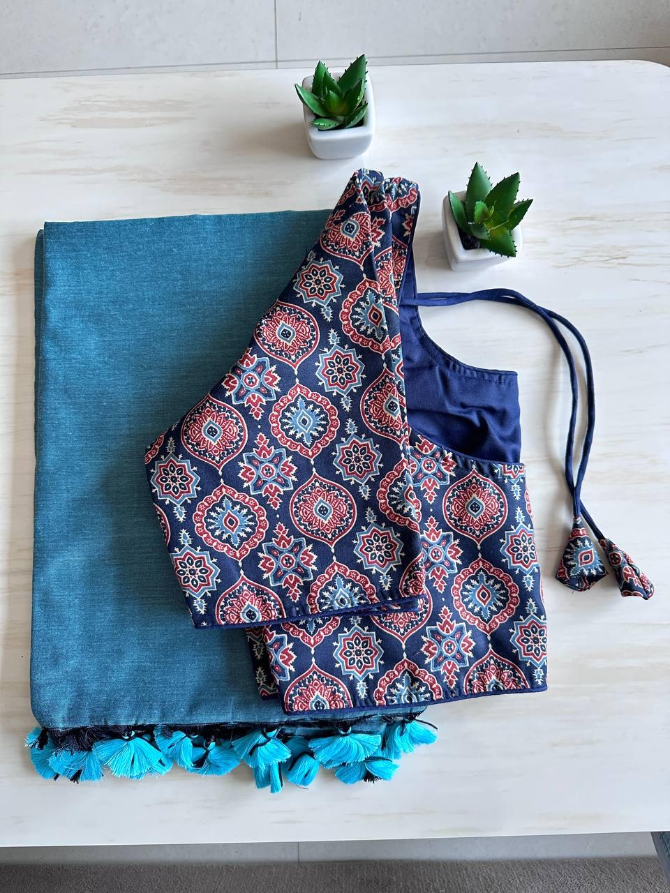 Make It Special Khadi Cotton Saree