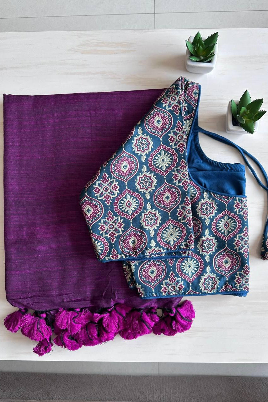 Make It Special Khadi Cotton Saree