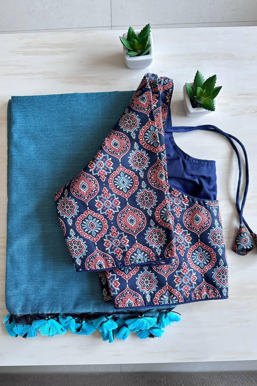 Make It Special Khadi Cotton Saree