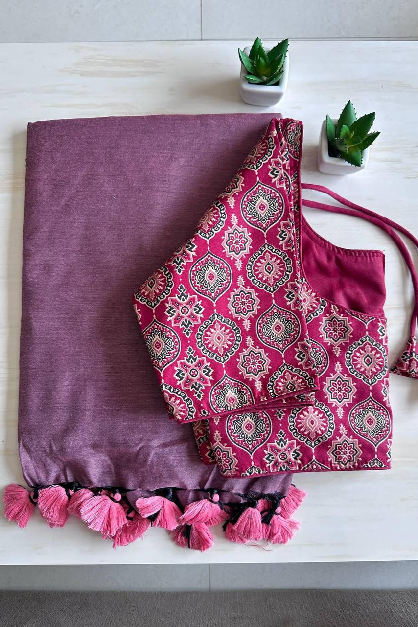 Make It Special Khadi Cotton Saree