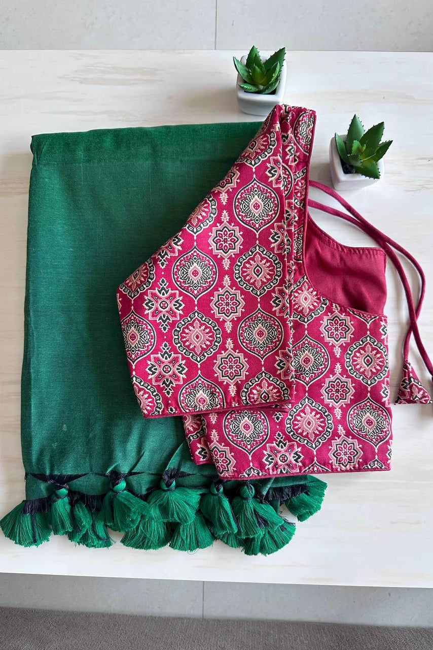 Make It Special Khadi Cotton Saree