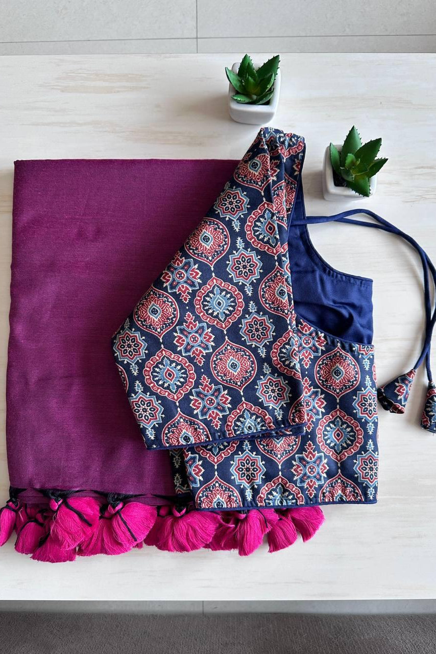 Make It Special Khadi Cotton Saree