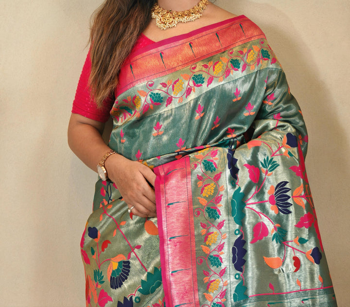 Twirl In Style Paithani Silk Saree