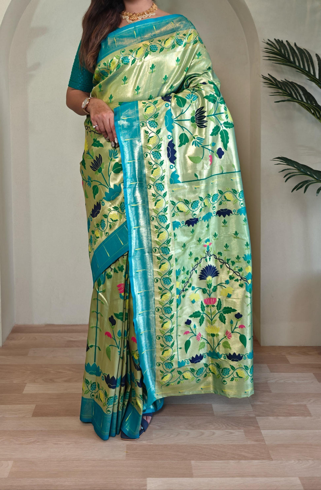 Twirl In Style Paithani Silk Saree