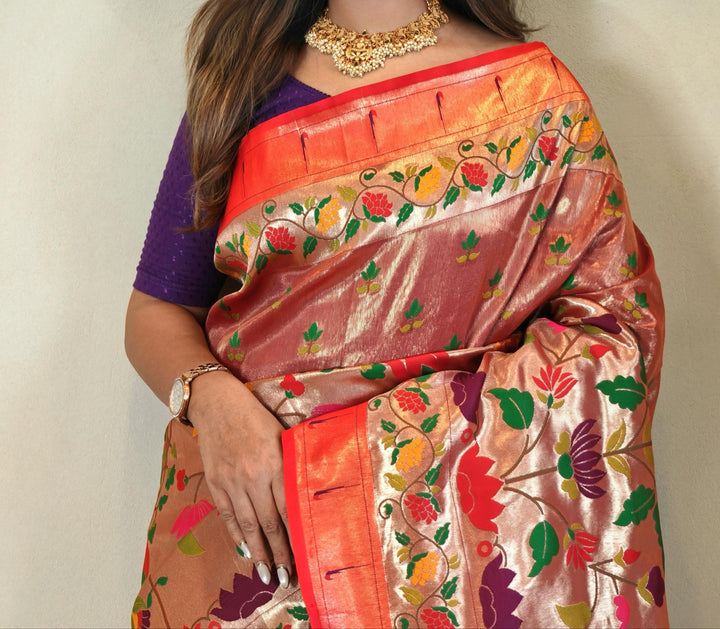 Twirl In Style Paithani Silk Saree