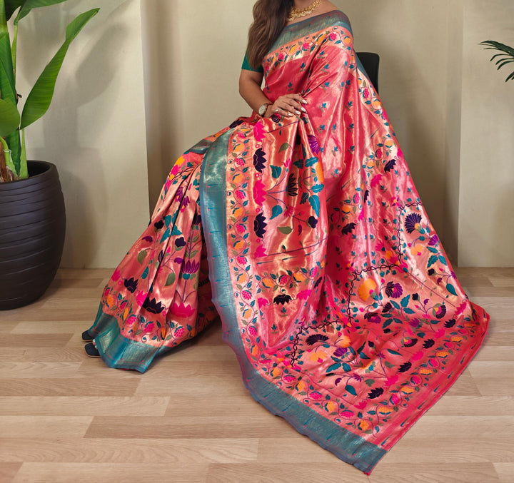 Twirl In Style Paithani Silk Saree