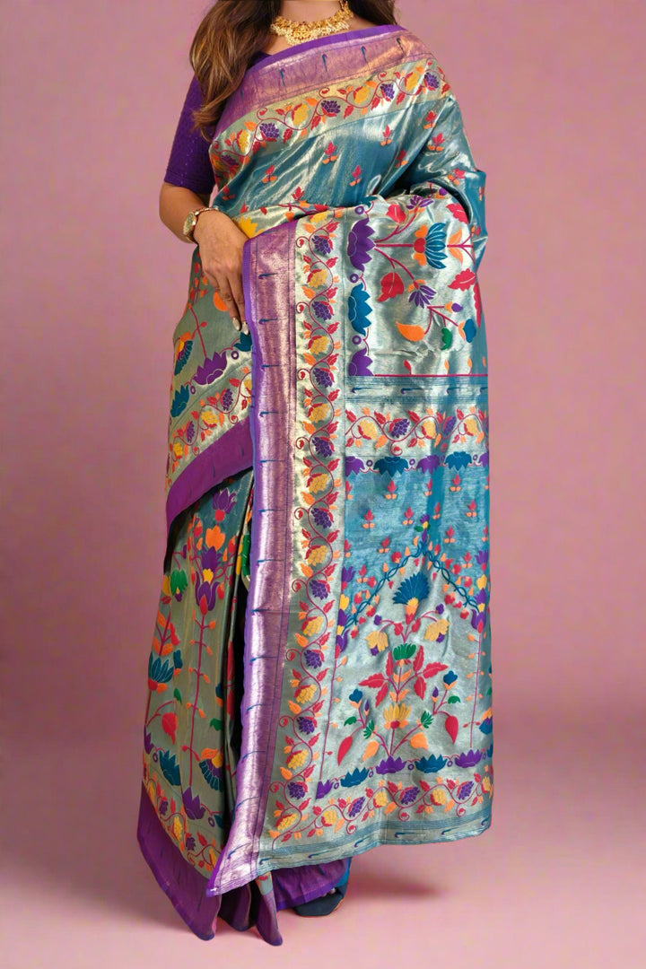 Twirl In Style Paithani Silk Saree