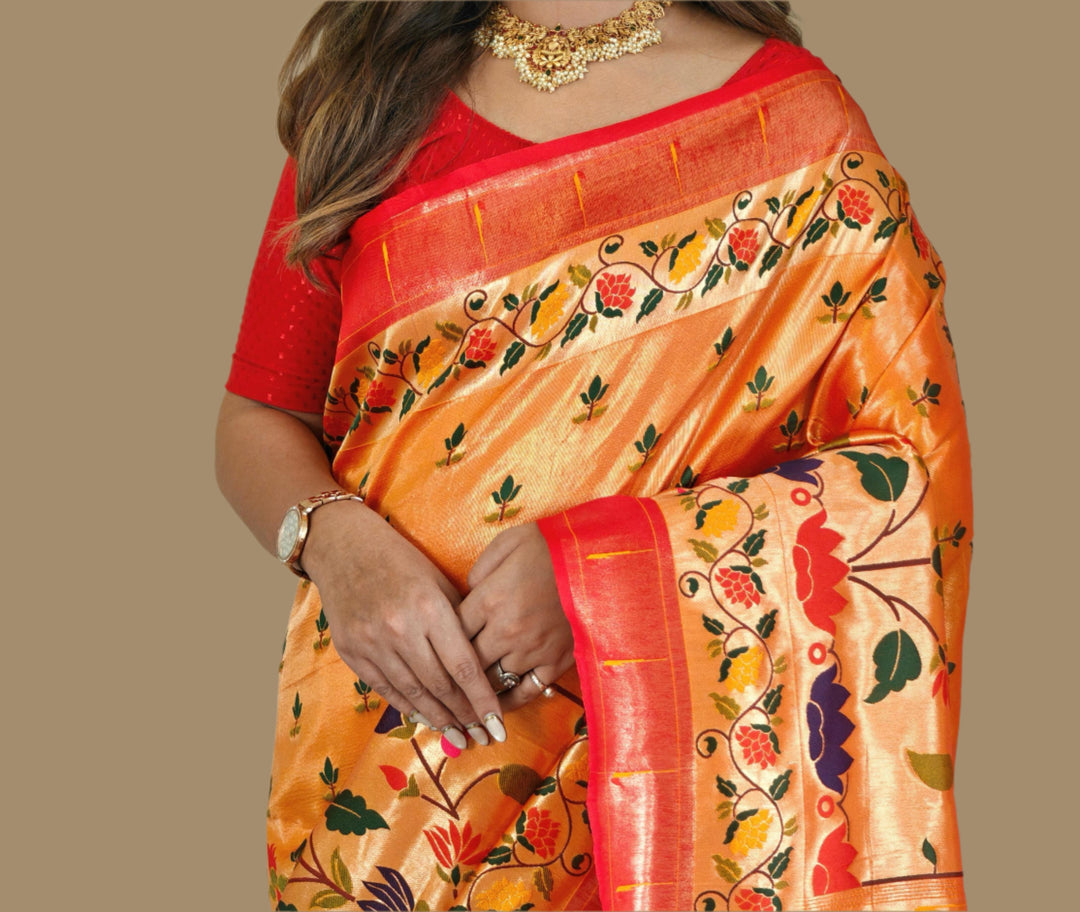 Twirl In Style Paithani Silk Saree