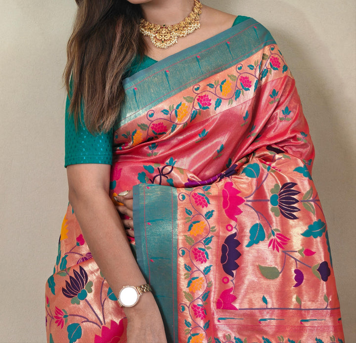 Twirl In Style Paithani Silk Saree