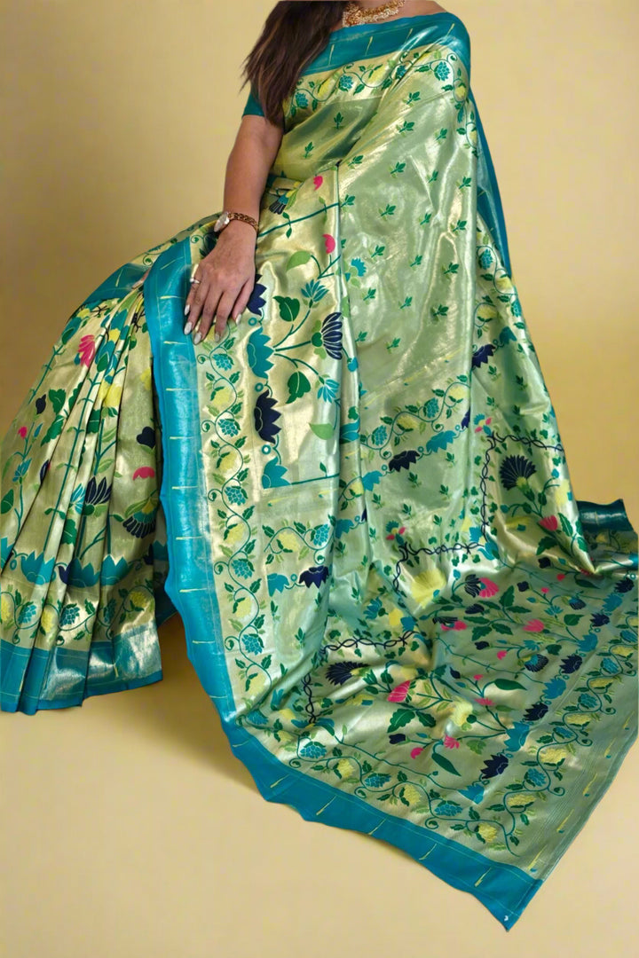 Twirl In Style Paithani Silk Saree