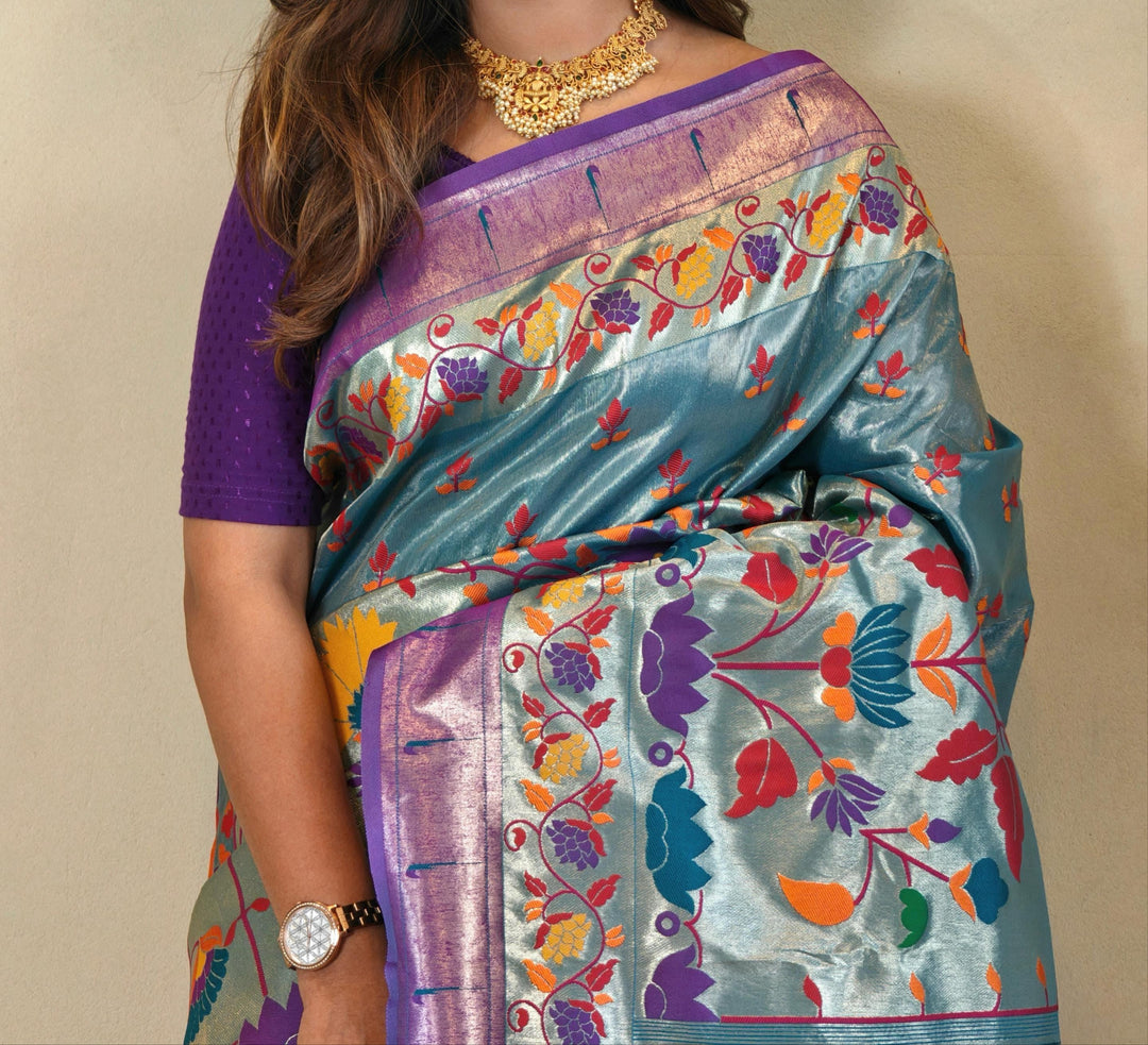 Twirl In Style Paithani Silk Saree