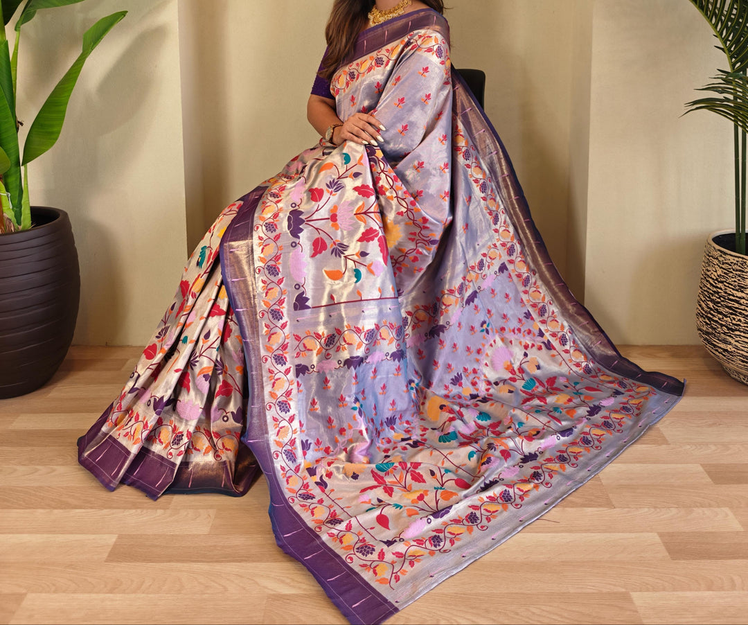 Twirl In Style Paithani Silk Saree