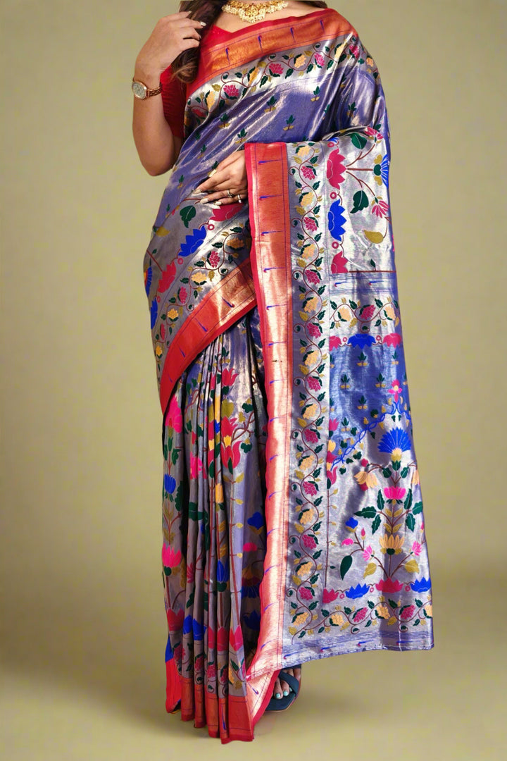 Twirl In Style Paithani Silk Saree