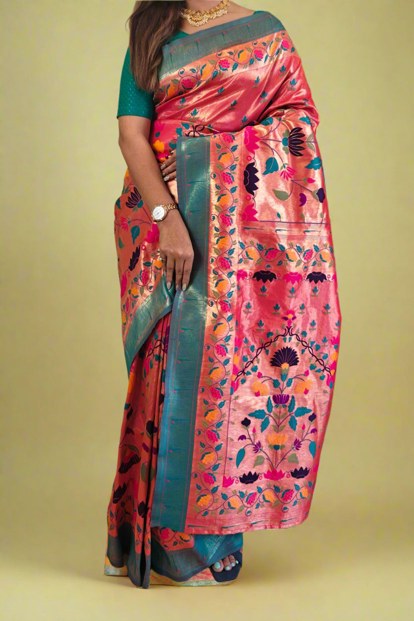 Twirl In Style Paithani Silk Saree