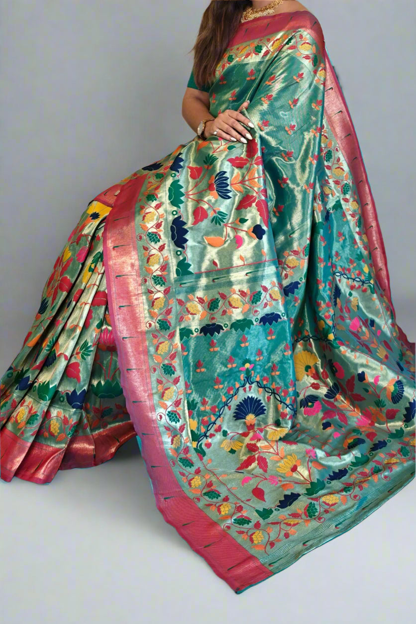 Twirl In Style Paithani Silk Saree