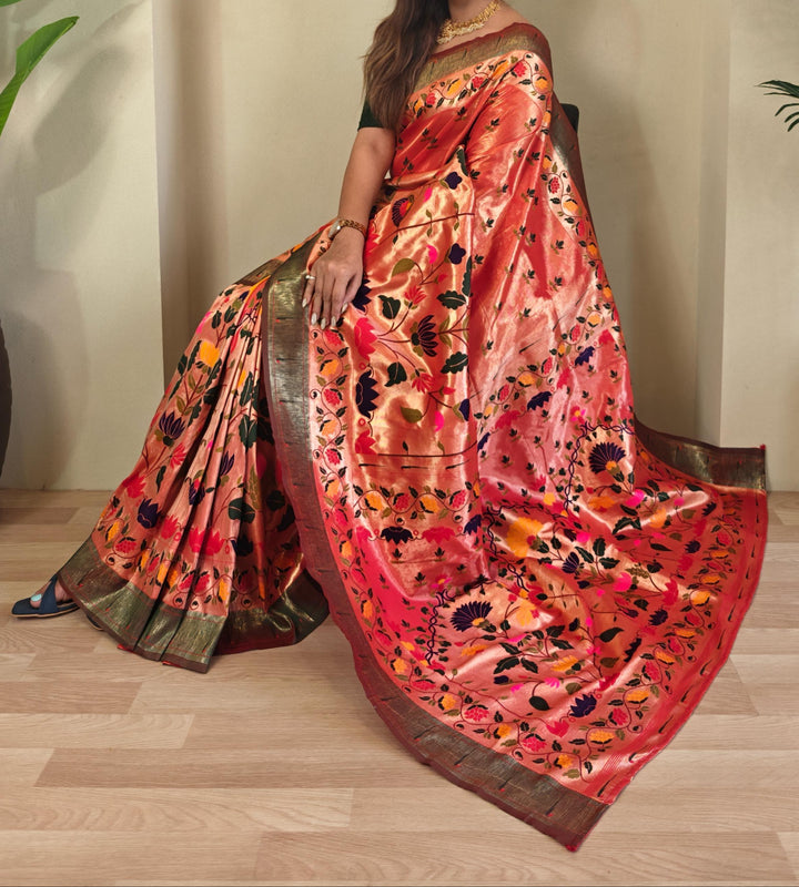 Twirl In Style Paithani Silk Saree