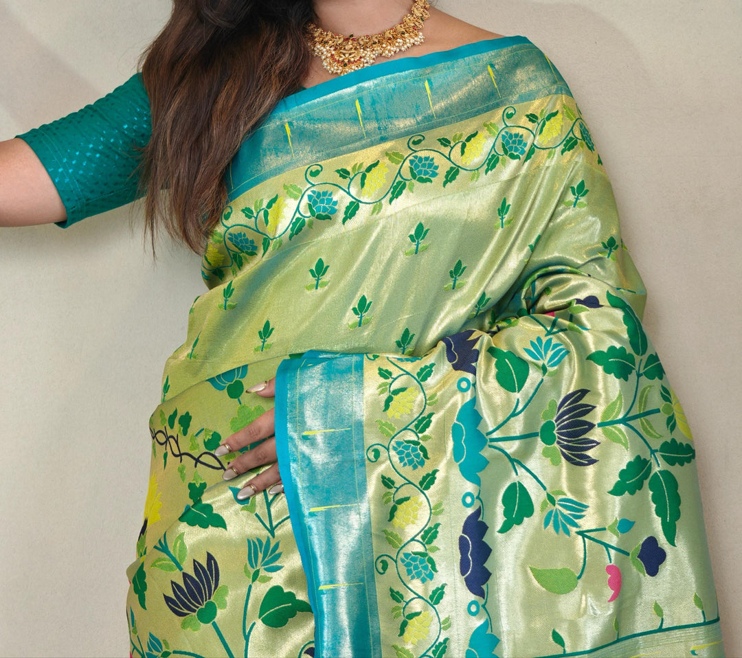 Twirl In Style Paithani Silk Saree