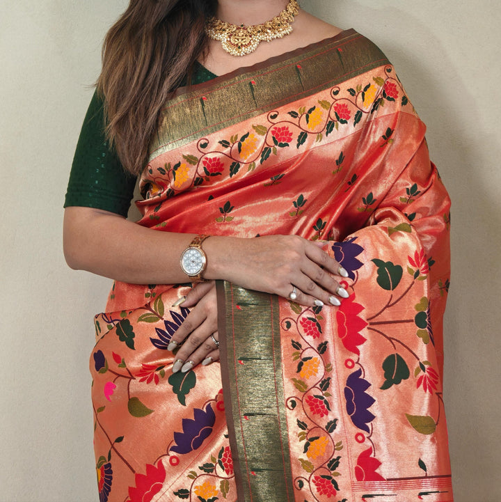 Twirl In Style Paithani Silk Saree