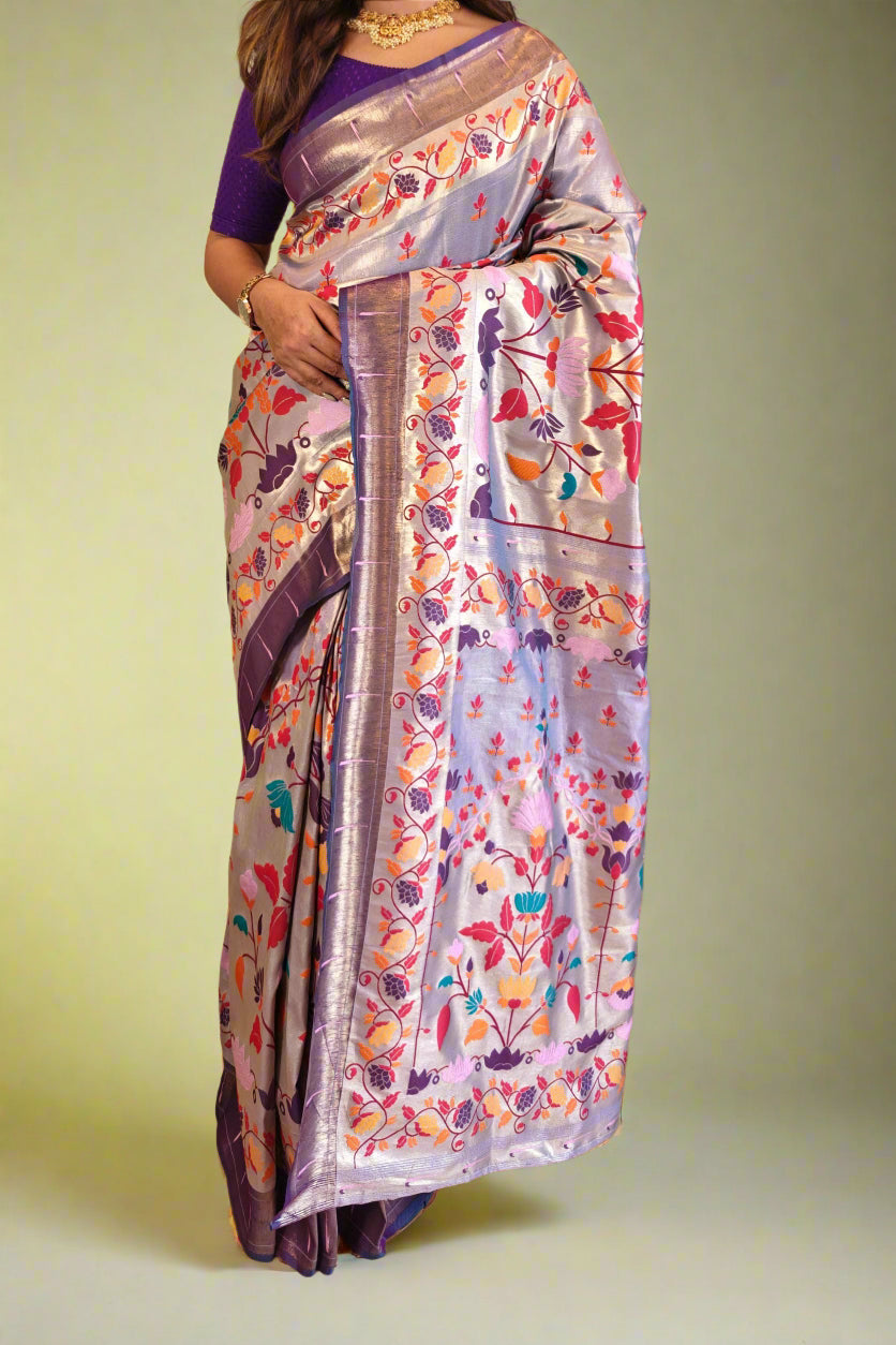 Twirl In Style Paithani Silk Saree