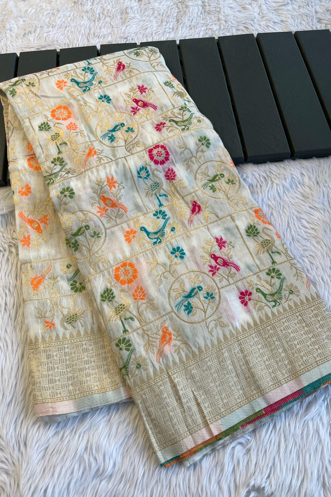 Sarees With Summer Soul Tussar Silk Saree
