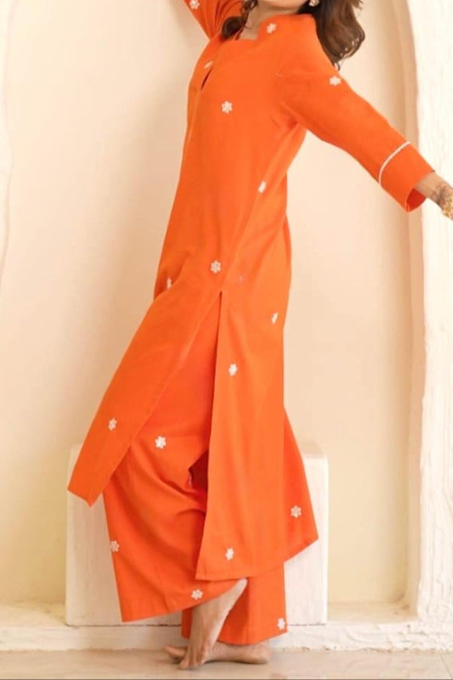 Styles In Bloom Cotton Kurti Set