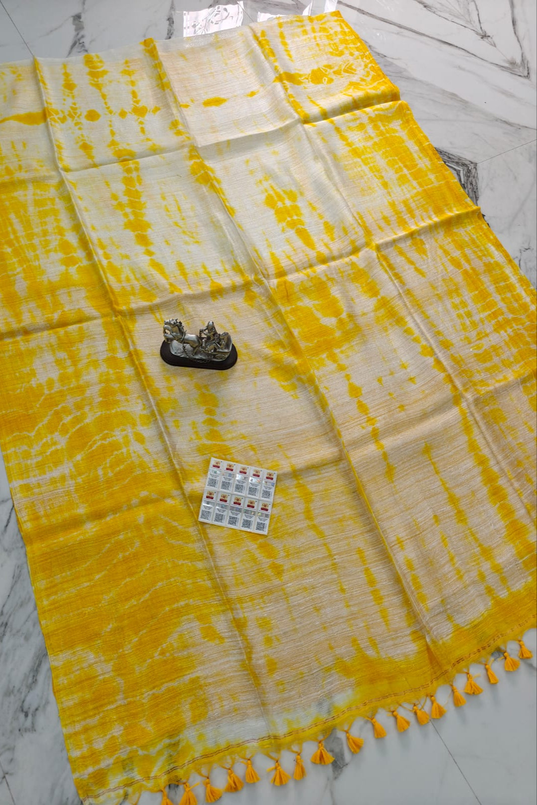 Light In The Dark Wash Matka Silk Saree