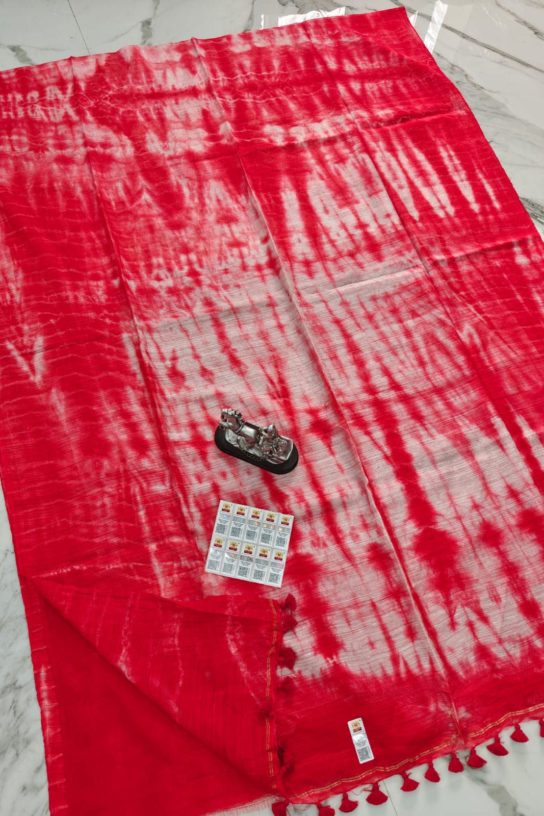 Light In The Dark Wash Matka Silk Saree