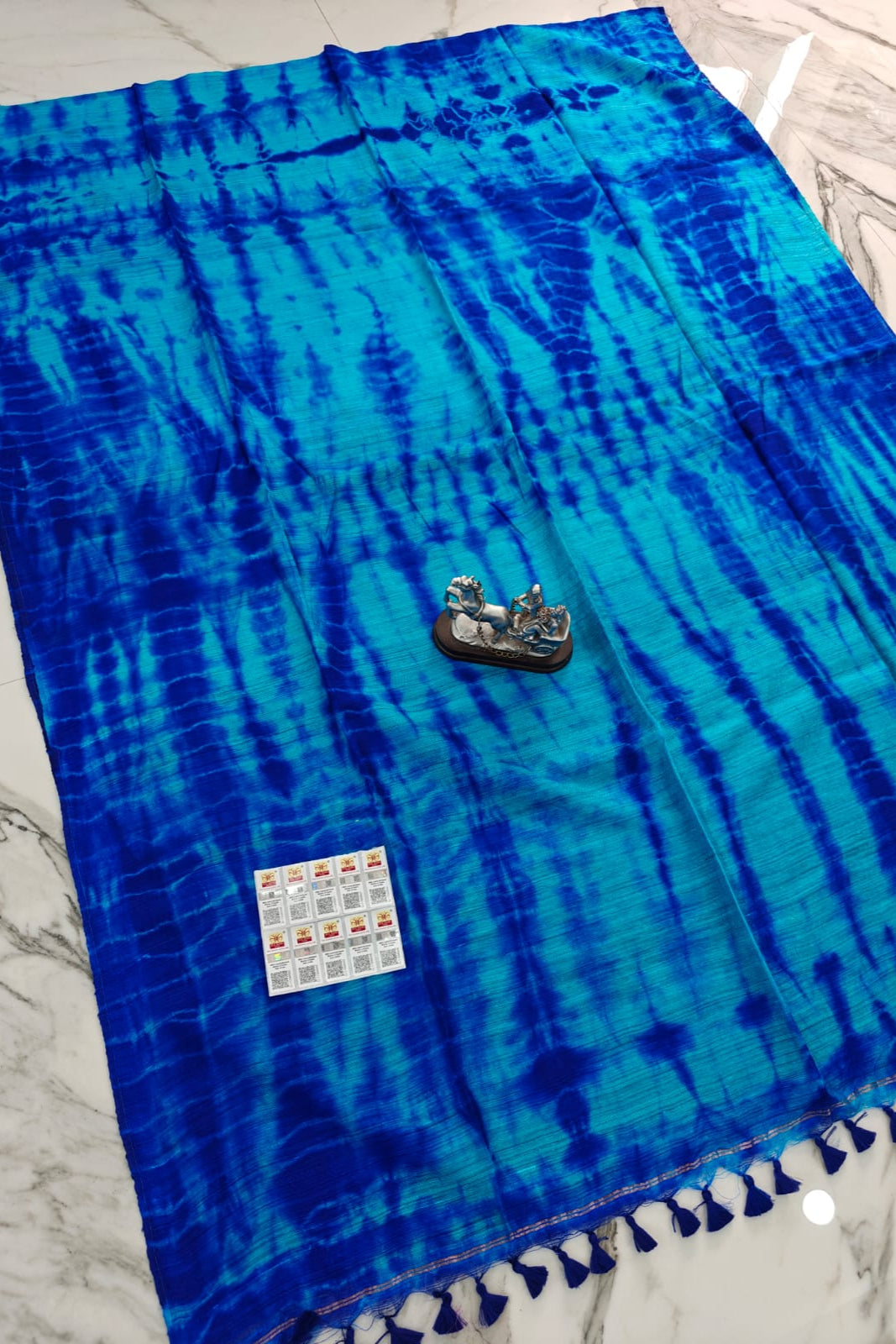 Light In The Dark Wash Matka Silk Saree