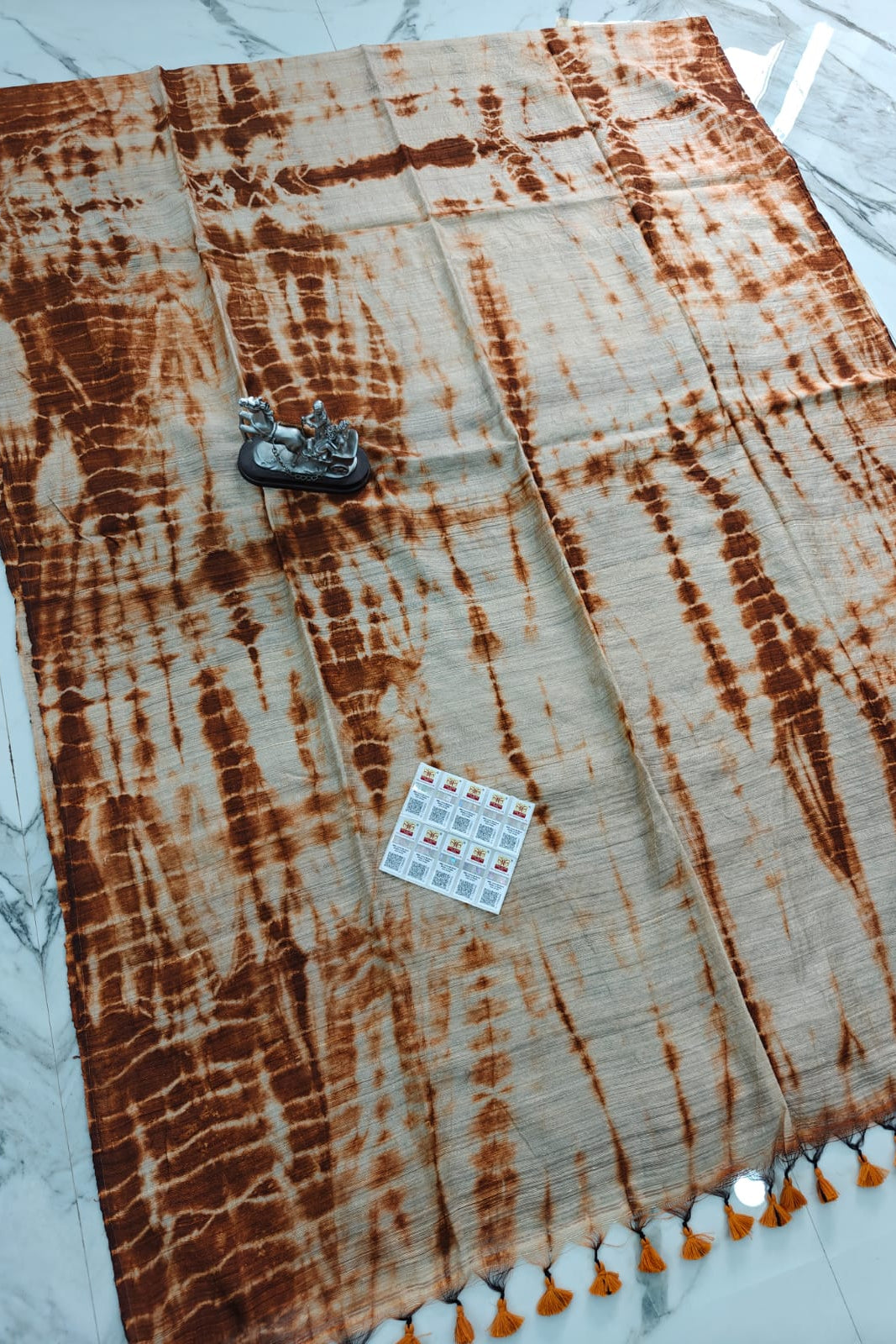 Light In The Dark Wash Matka Silk Saree