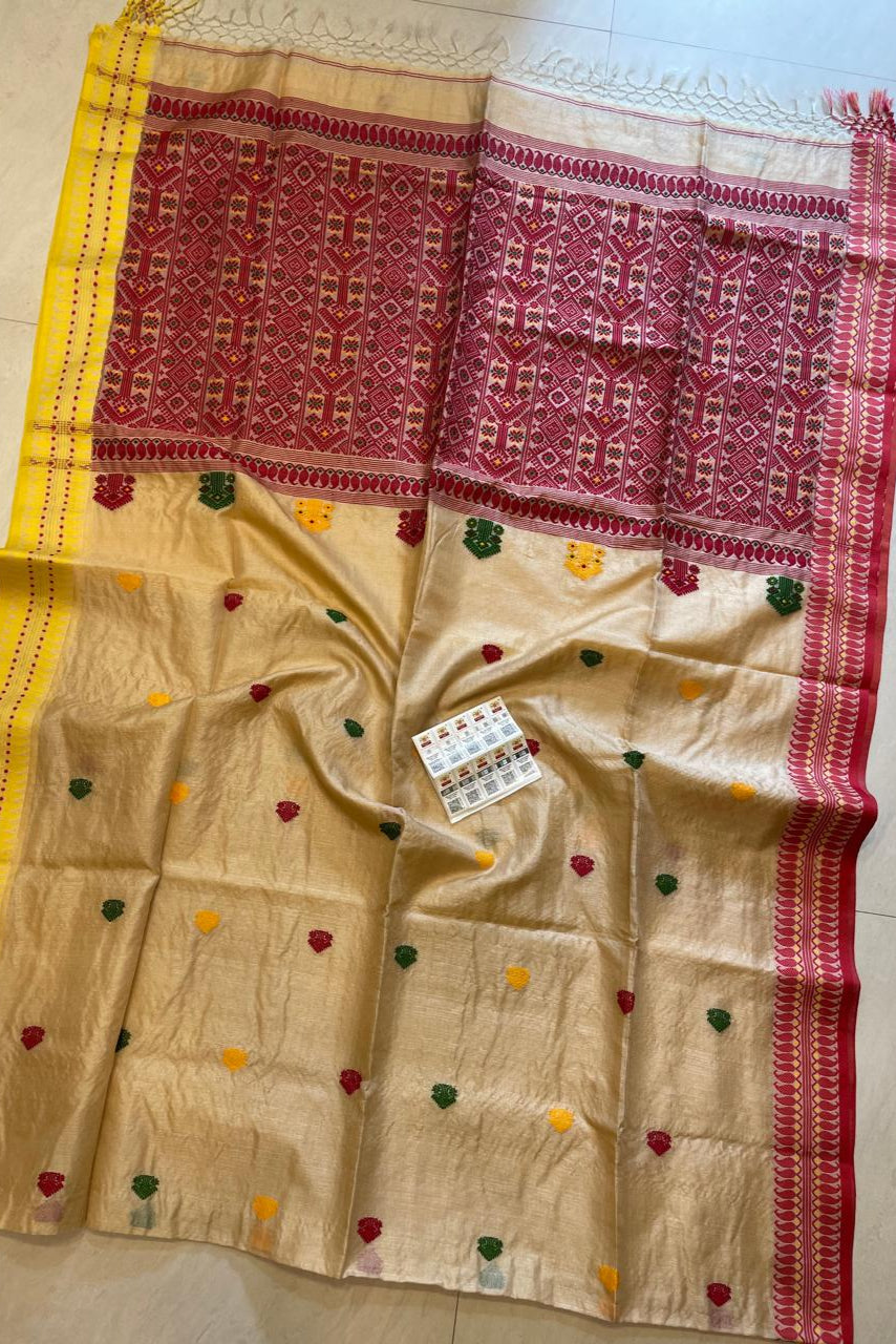Style & Feel Gachi Tussar Saree