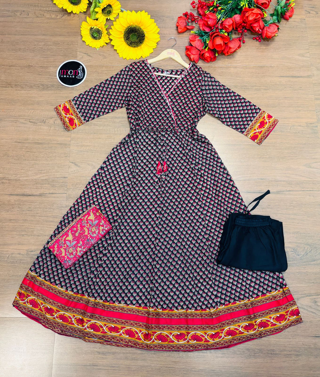 Creative Aura-Cotton Kurti Set