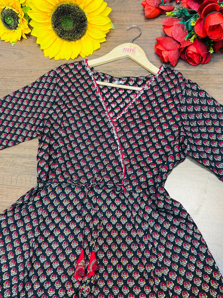 Creative Aura-Cotton Kurti Set