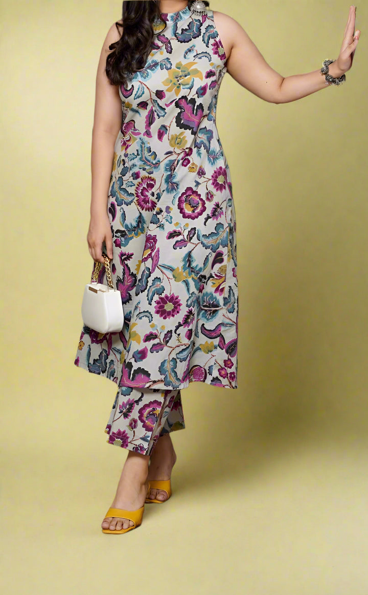 Timeless Landscapes Cotton Coord Set