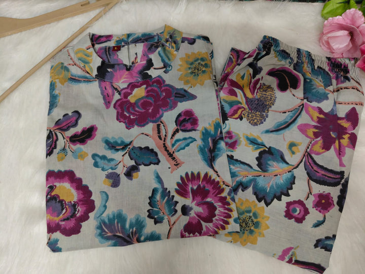 Timeless Landscapes Cotton Coord Set