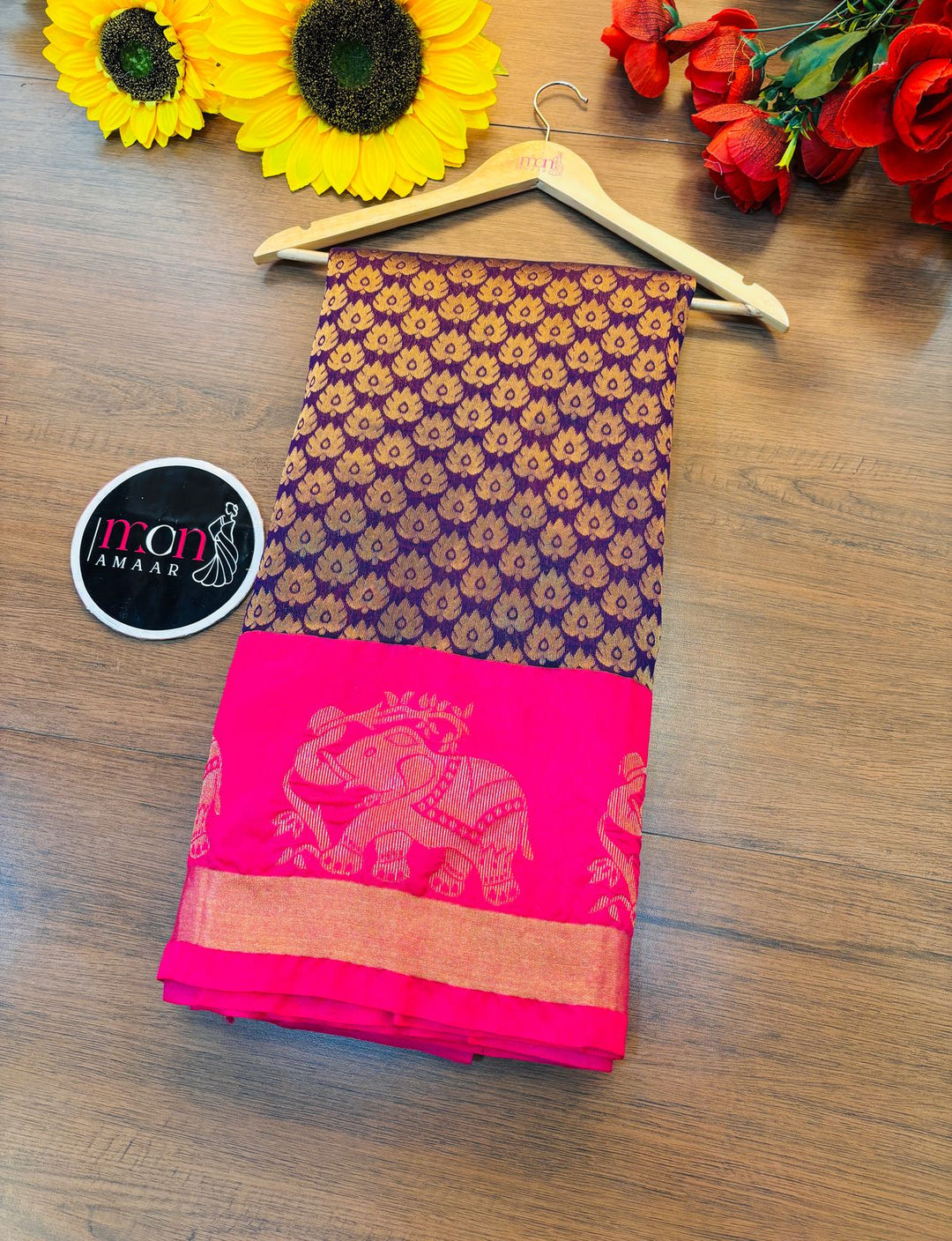 Beautiful Traditional Kuppadam Silk Saree