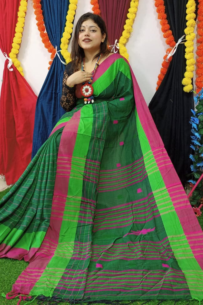 Six Yards Of Love Khadi Cotton Saree