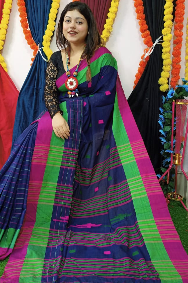 Six Yards Of Love Khadi Cotton Saree