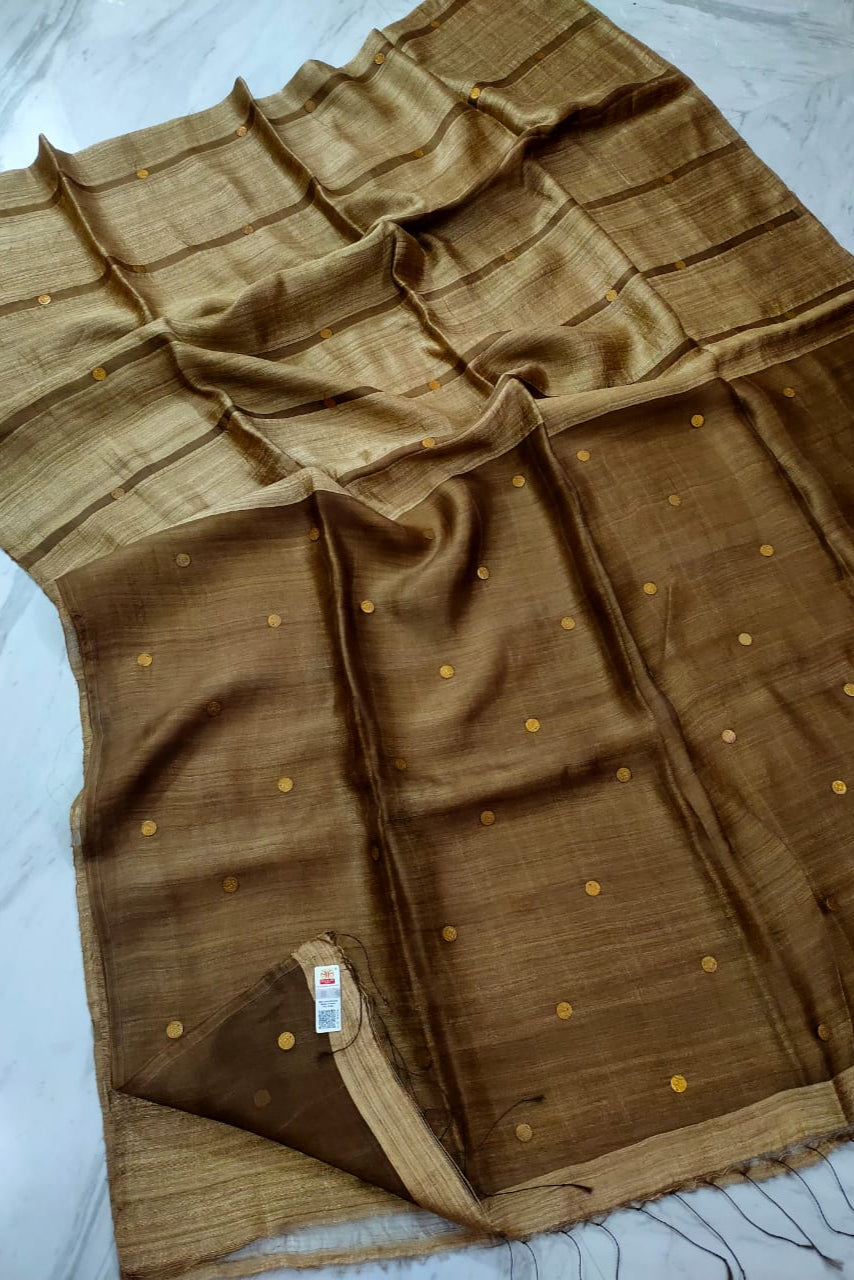 Sharvika - The Goddess Wash Matka Silk Saree