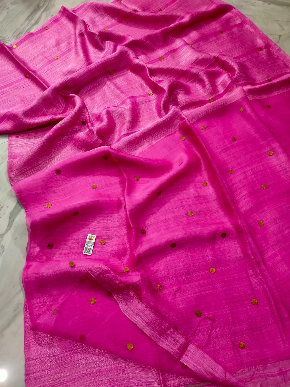 Sharvika - The Goddess Wash Matka Silk Saree