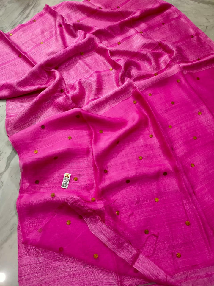 Sharvika - The Goddess Wash Matka Silk Saree