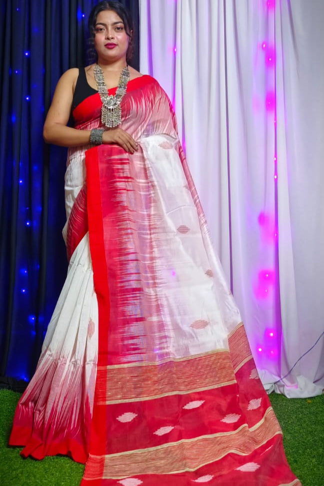 Tripurasundari Cotton Silk Saree