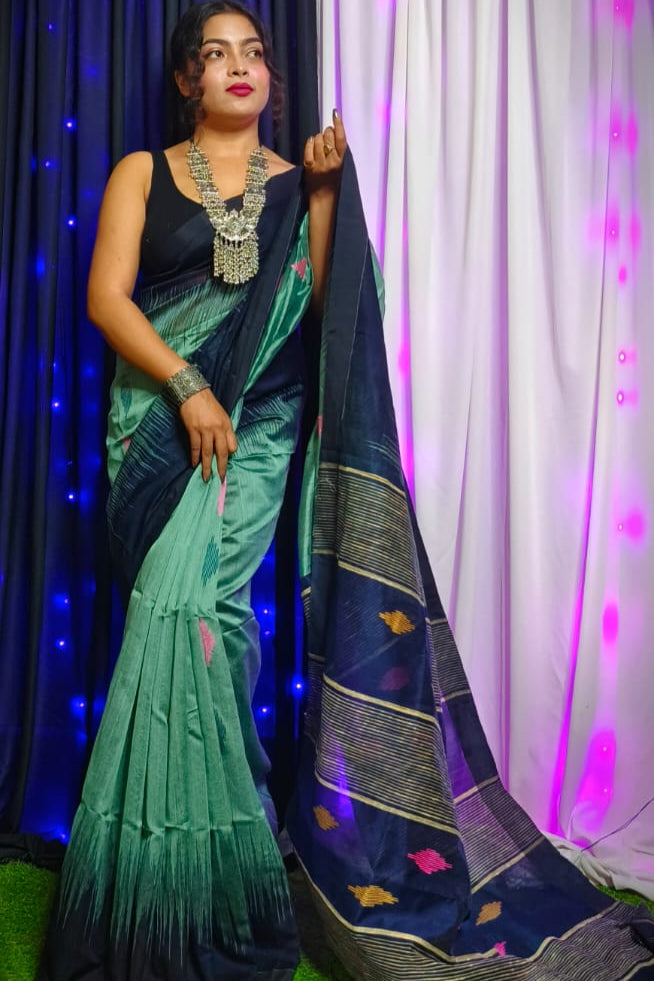 Tripurasundari Cotton Silk Saree