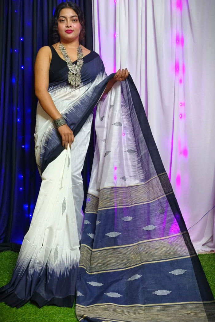 Tripurasundari Cotton Silk Saree