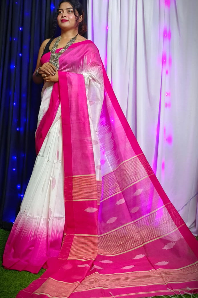 Tripurasundari Cotton Silk Saree