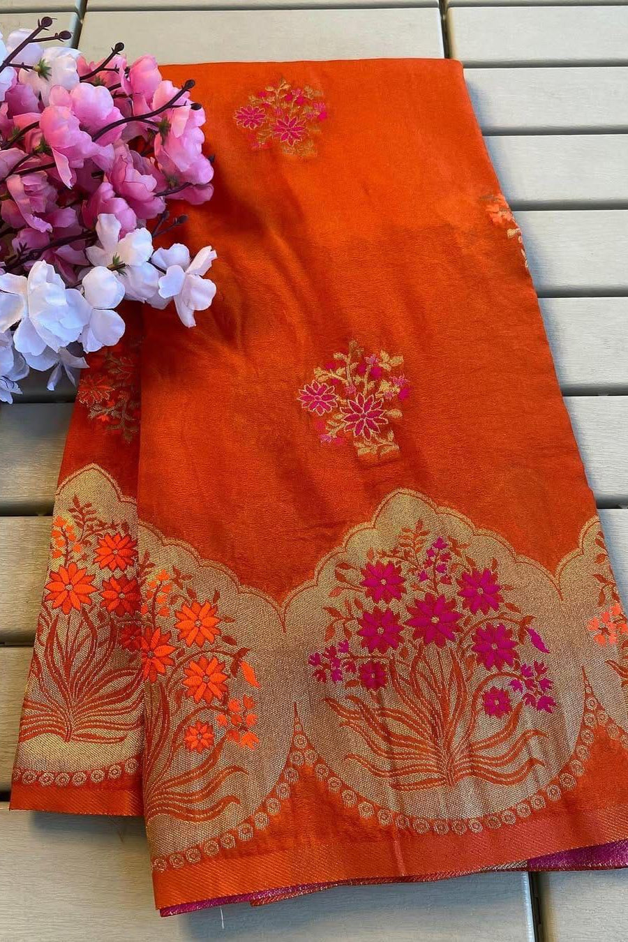 Sweet Like A Fairy Tale Khaddi Silk Saree