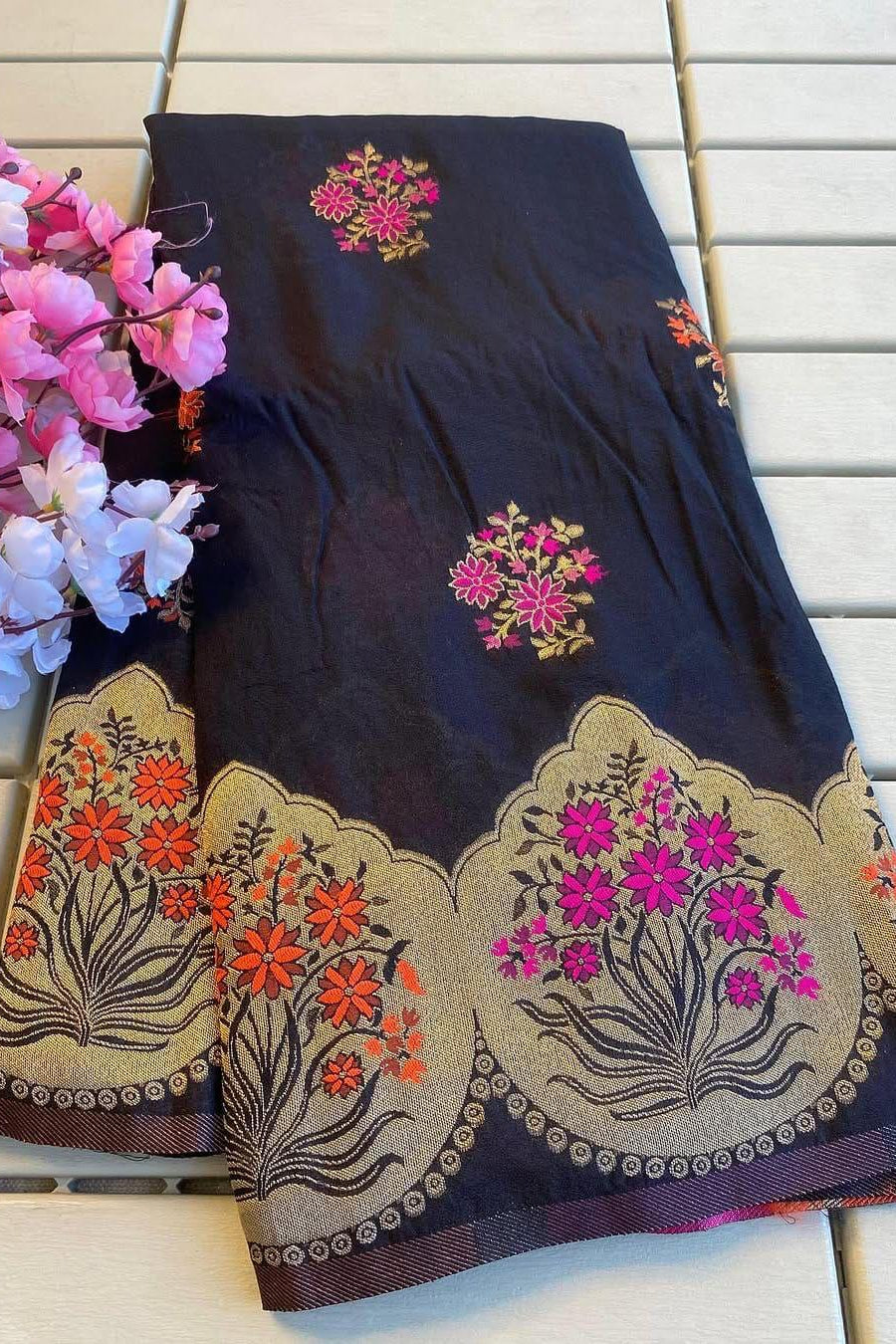 Sweet Like A Fairy Tale Khaddi Silk Saree
