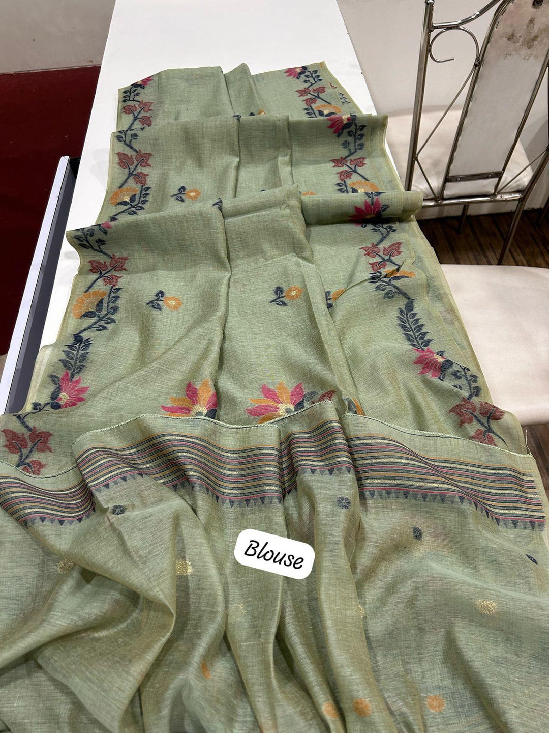 Straight From The Heart Muga Cotton Saree