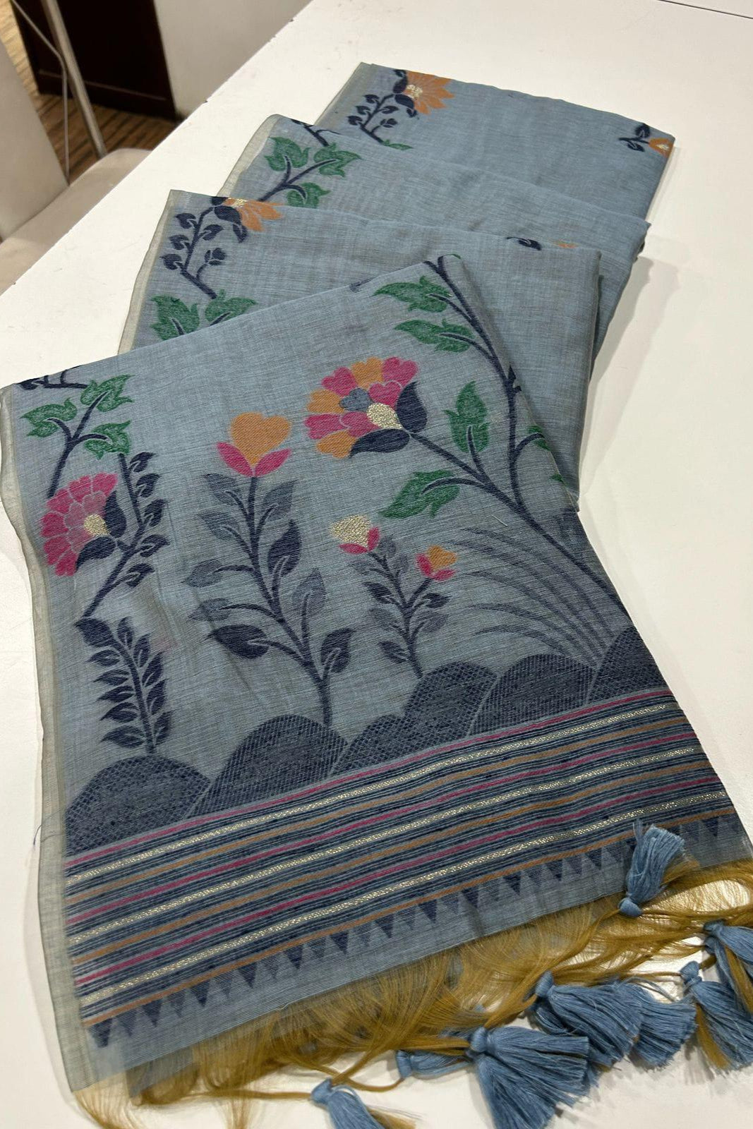 Straight From The Heart Muga Cotton Saree