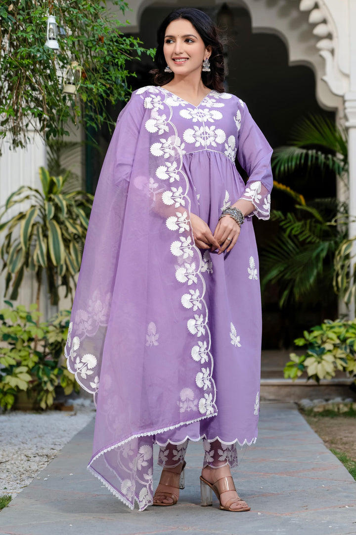 Extra Layers Of Love Fancy Silk Kurti Set